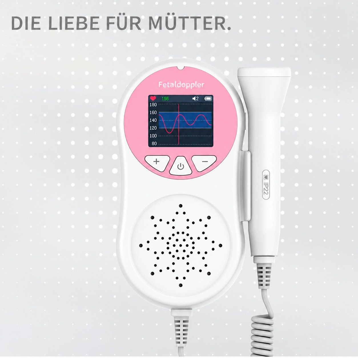 CONTEC 10A F&ouml;tus herzfrequenz-detektor / Herzschlag Ger&auml;t Baby