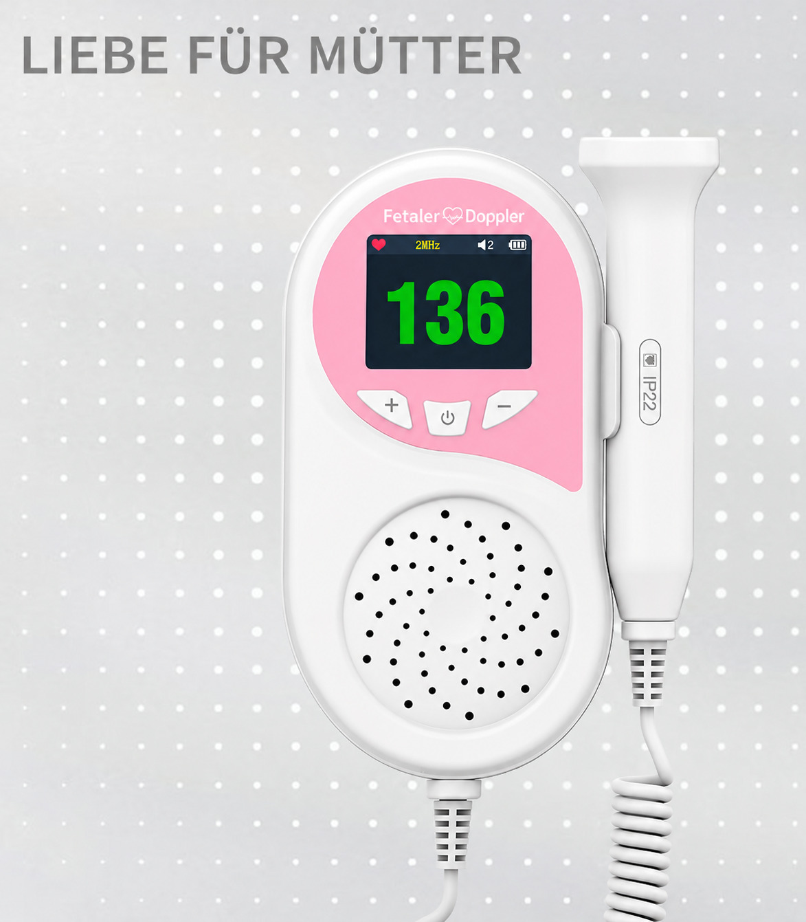 CONTEC 10B F&ouml;tus herzfrequenz-detektor / Herzschlag Ger&auml;t Baby