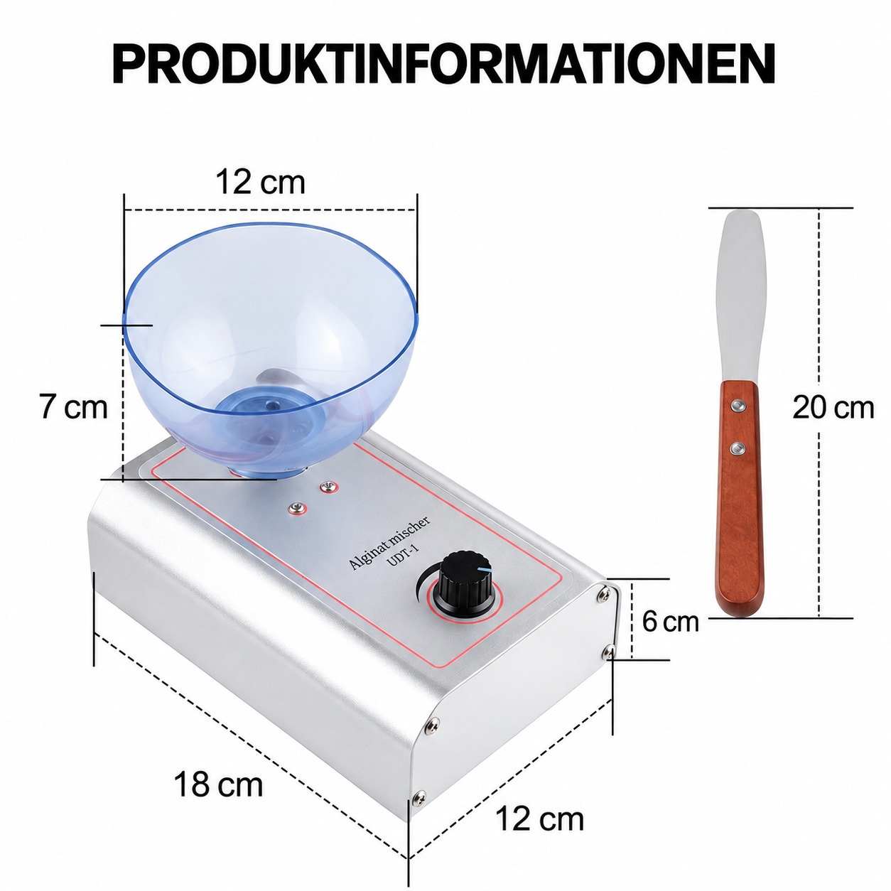 LZ LZ-1 Digitale Dental Alginatmischer zum Anmischen von Alginat- und Silikon-Abformmaterialien