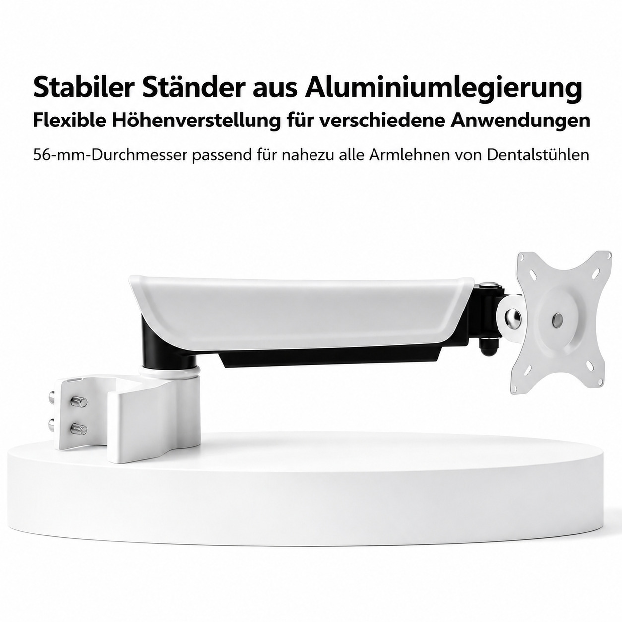 Intraorale Kamera mit 17-Zoll-Monitor und verstellbarem monitor