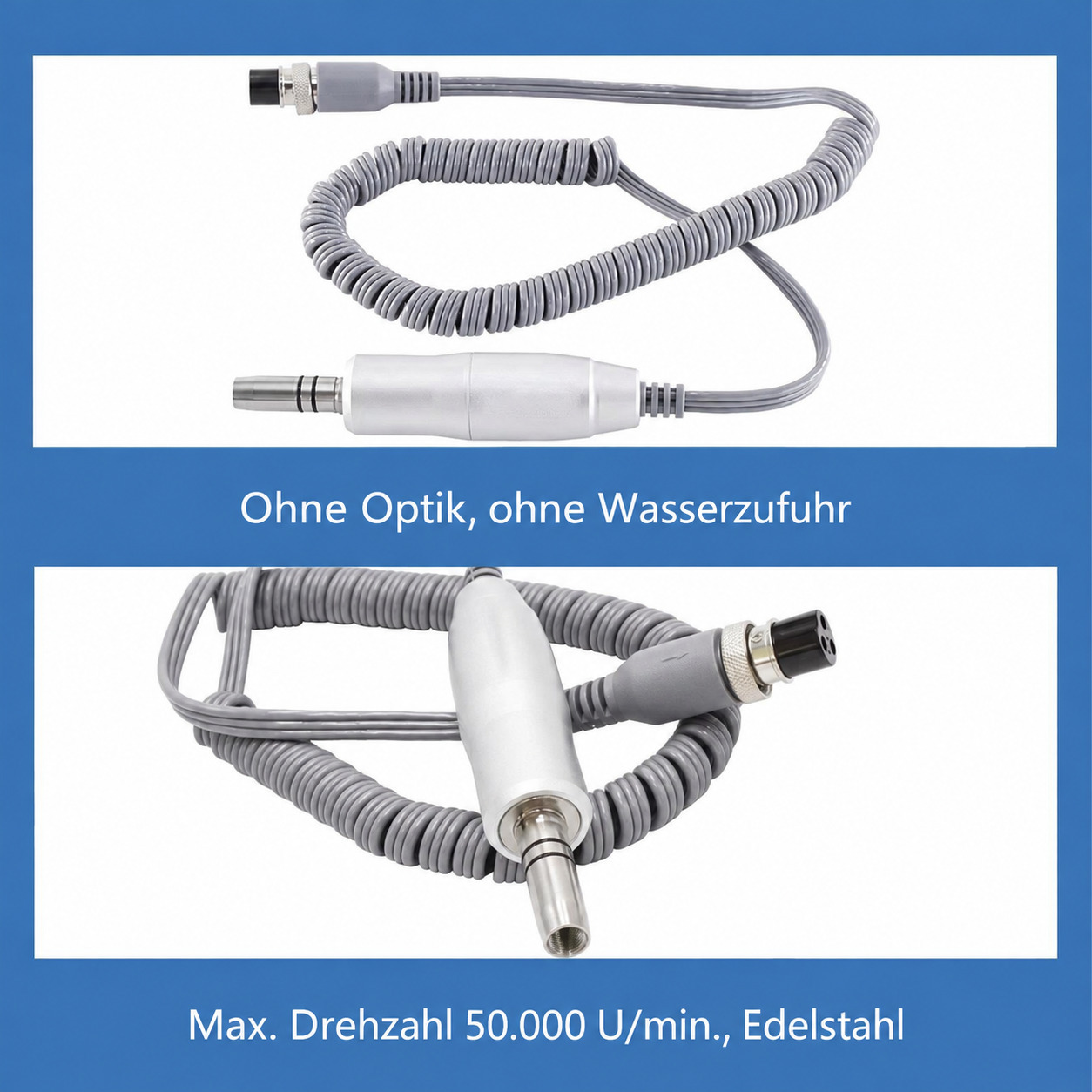 Elektrischer b&uuml;rstenloser Motor vom Typ E , 50000 U/min, f&uuml;r Mikromotorpoliermaschinen