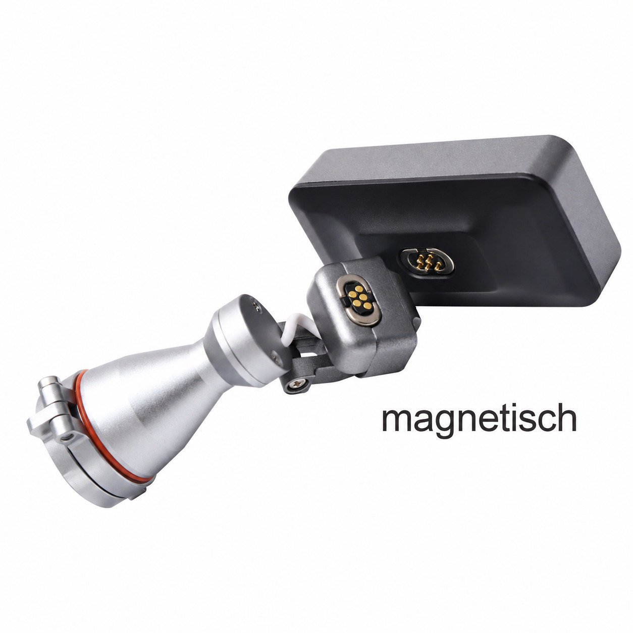 YUYO WL-1-II 5W Kabellose Dental Lupenbrille Licht mit 3 Magnetischen Batterien