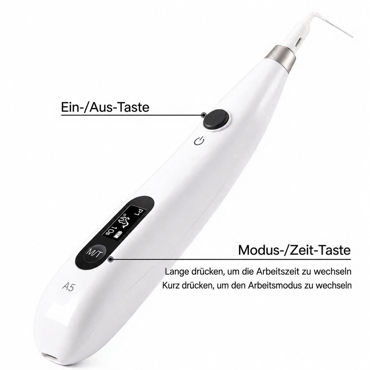 Yahope A5 Dental EndoActivator / Ultraschall Wurzelkanalsp&uuml;ler Handst&uuml;ck