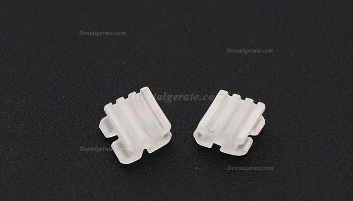 Dental Kieferorthop&auml;dische Keramik Brackets St&auml;nder Slot Roth 022 345 Haken