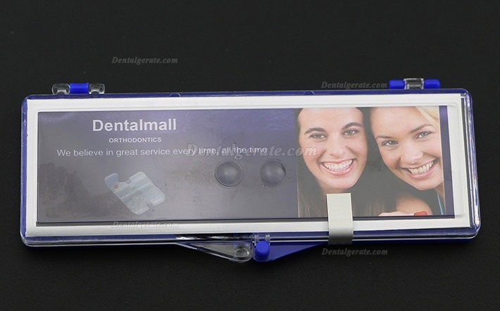 Dental Kieferorthop&auml;dische Keramik Brackets St&auml;nder Slot Roth 022 345 Haken