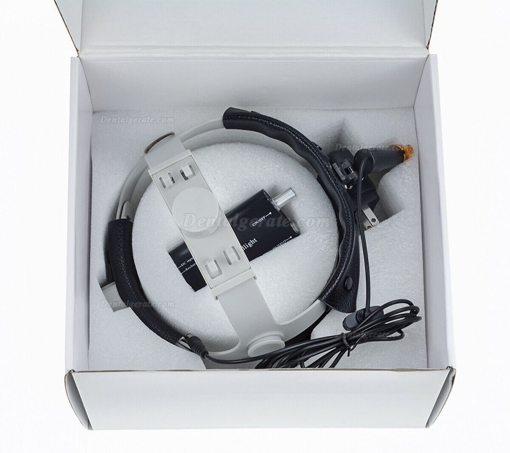 5W LED Dental Medical Head Light w/ Filter Headband Headlamp ENT Oral Gynecology