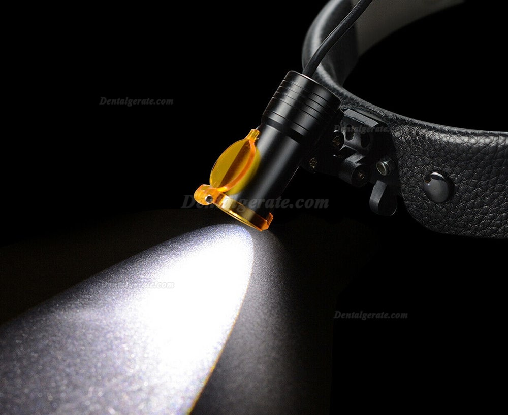 5W LED Dental Medical Head Light w/ Filter Headband Headlamp ENT Oral Gynecology