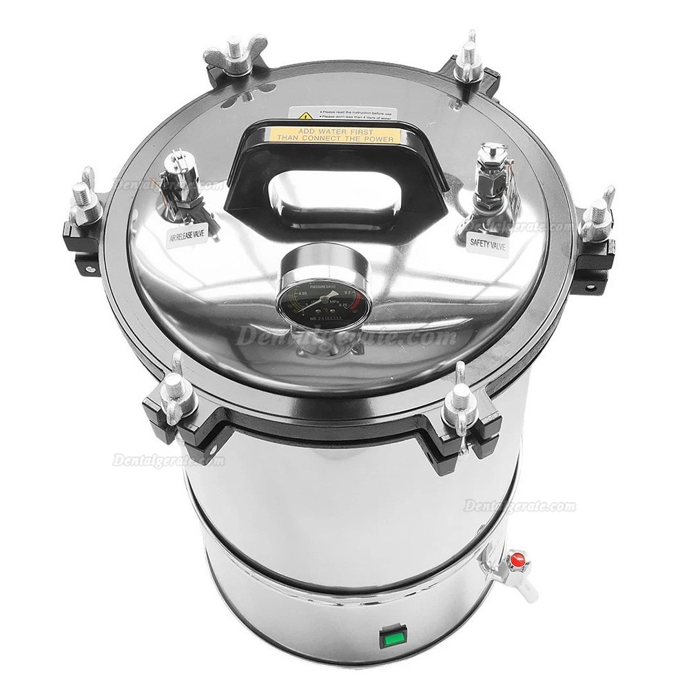 Dengguan DGS-280A/A+ Zahnmedizinischer Vertikal Autoklav (Dampfdrucksterilisator), 18/24L, 2KW Dengguan DGS-280A/A+ Zahnmedizinischer Vertikal Autoklav (Dampfdrucksterilisator), 18/24L, 2KW