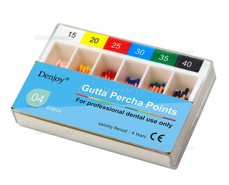 5 Stück Guttaperchaspitzen Denjoy für Zahnfüllungen