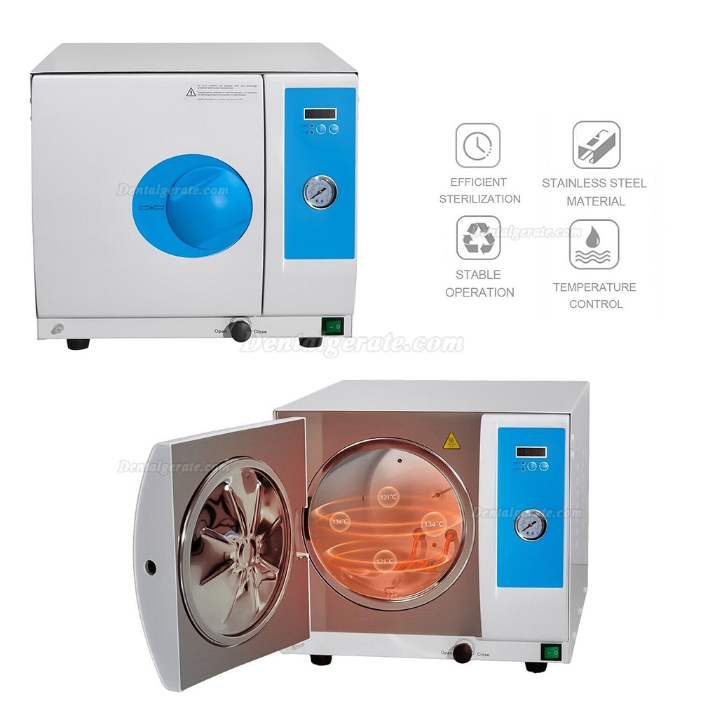 Dental 18L Autoklav Sterilisator LED-Anzeige E118 Klasse N
