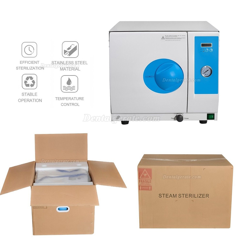 Dental 18L Autoklav Sterilisator LED-Anzeige E118 Klasse N