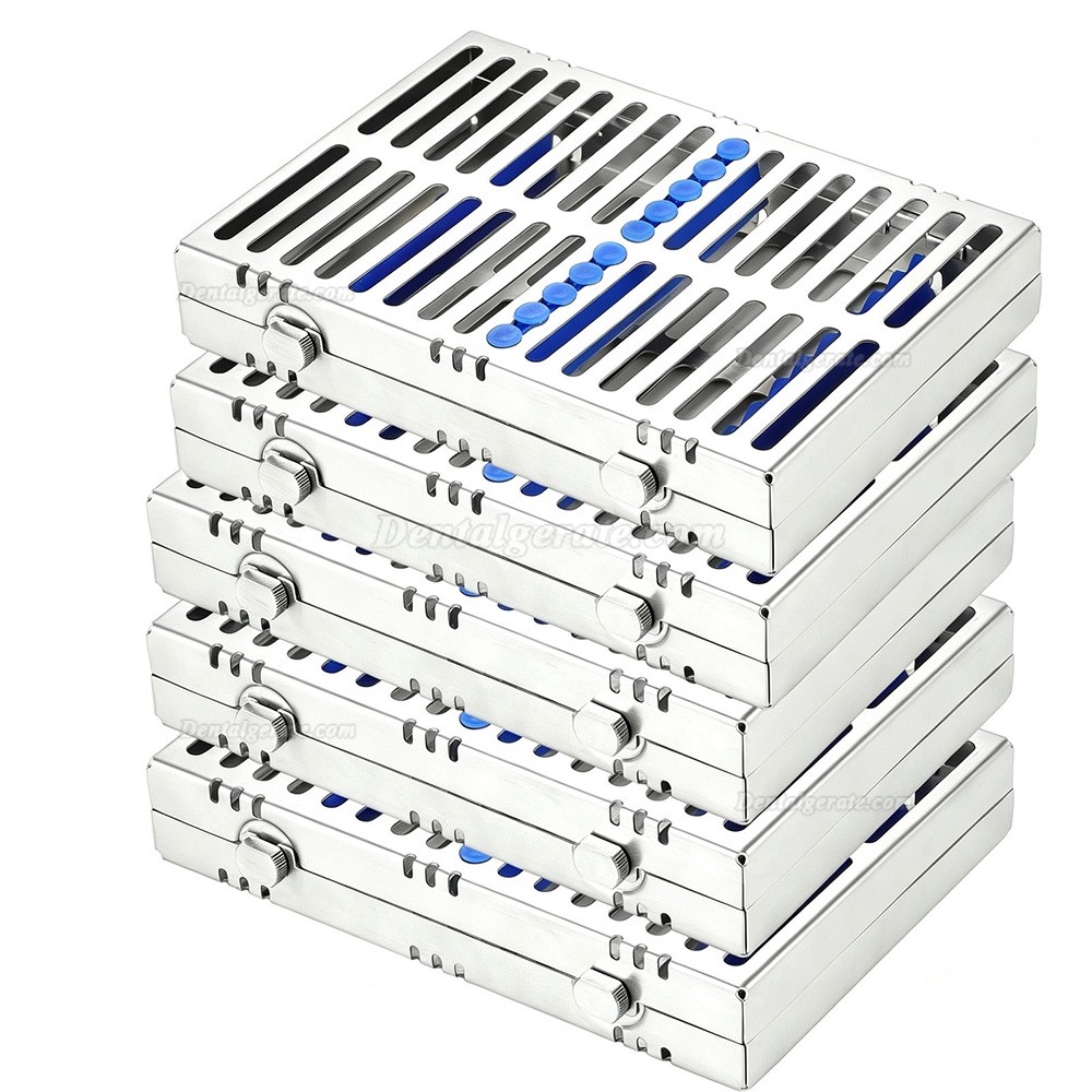 5-teiliger Instrumenten sterilisierkassette (einzelne kassette für 10 instrumente) 5-teiliger Instrumenten sterilisierkassette (einzelne kassette für 10 instrumente)