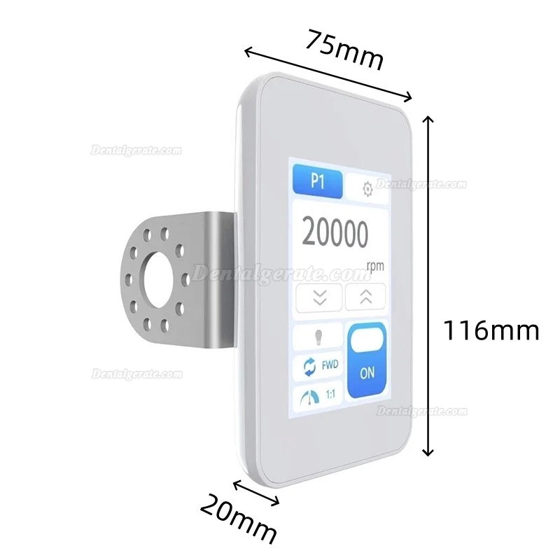 B&uuml;rstenloser Einbau-Mikromotor f&uuml;r die Zahnarzt Behandlungseinheit (mit Touchscreen)