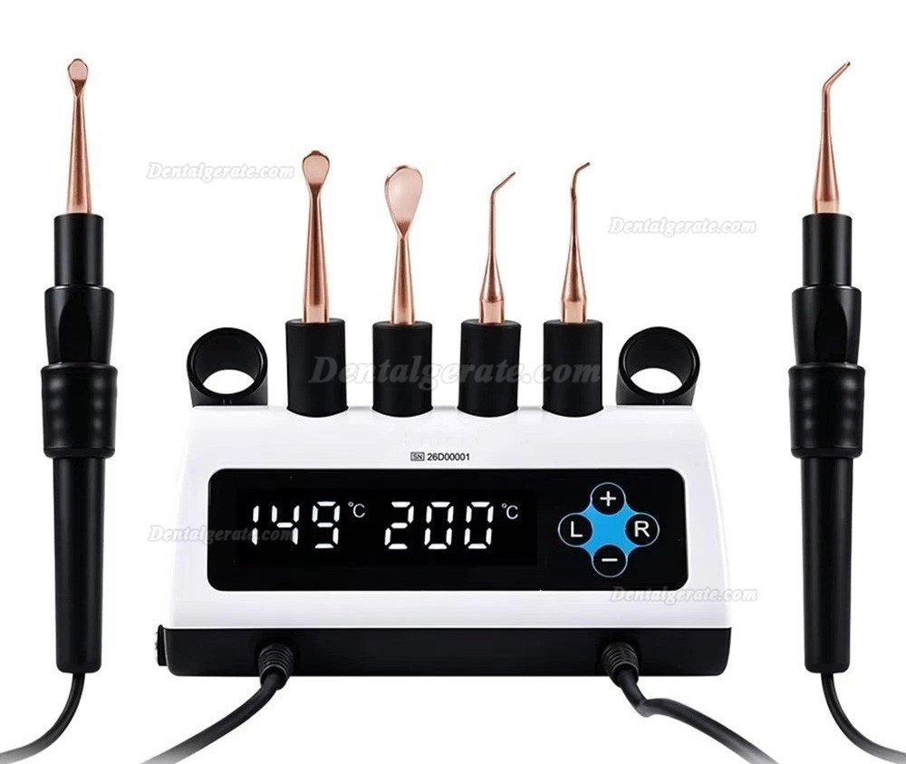Elektrisches Dental-Wachsmesser (Doppel-stift) mit 6 Wachsspitzen zum Modellieren und Formen