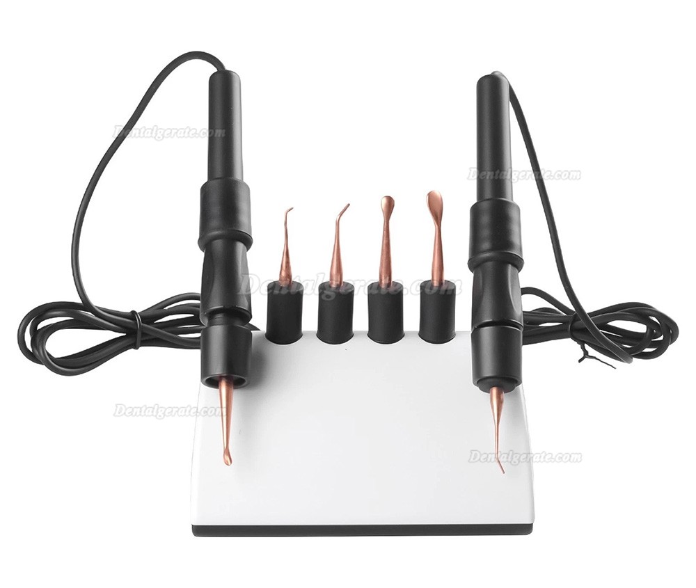Elektrisches Dental-Wachsmesser (Doppel-stift) mit 6 Wachsspitzen zum Modellieren und Formen