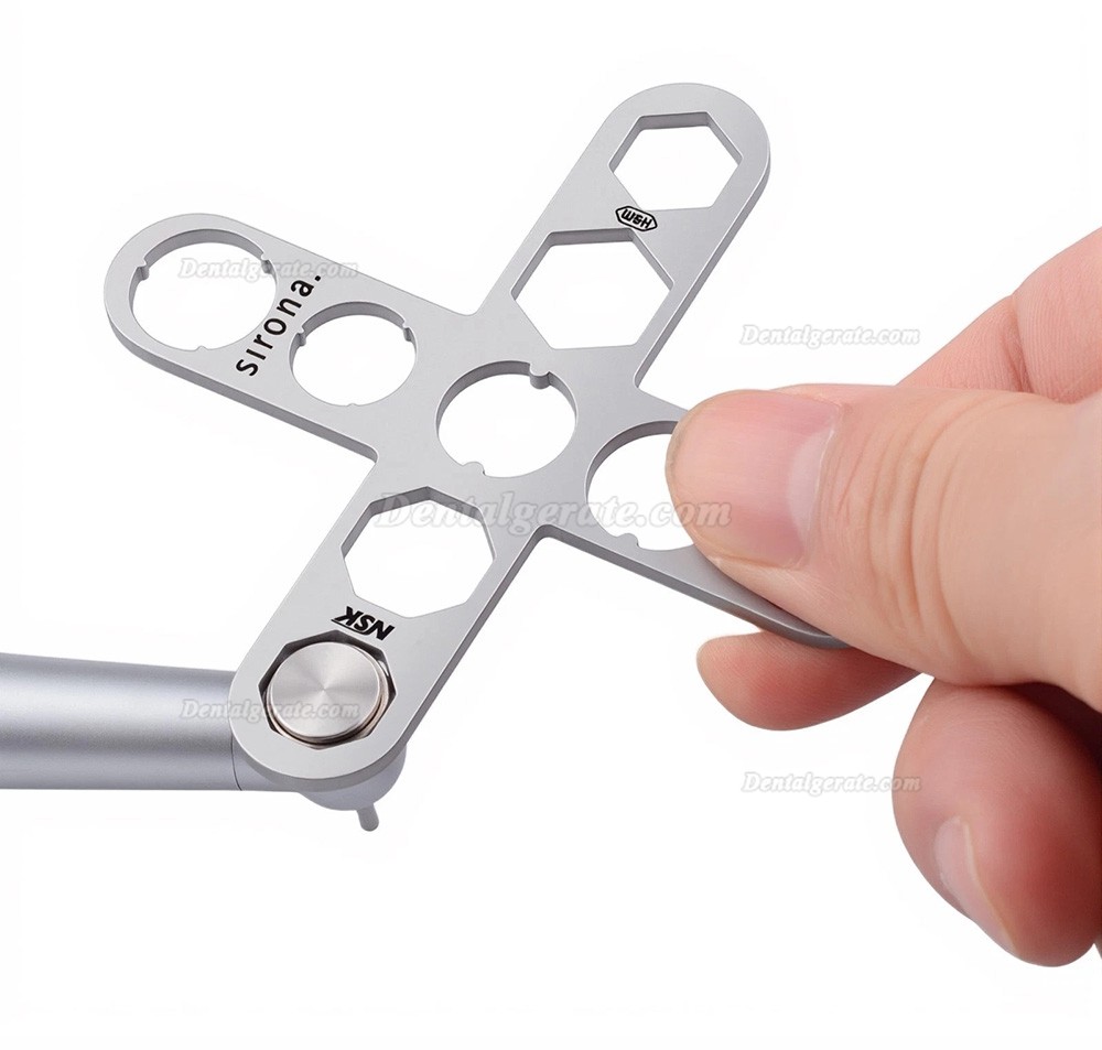 Werkzeug zum &Ouml;ffnen der hinteren Kappe von Dental-Turbinenhandst&uuml;cken