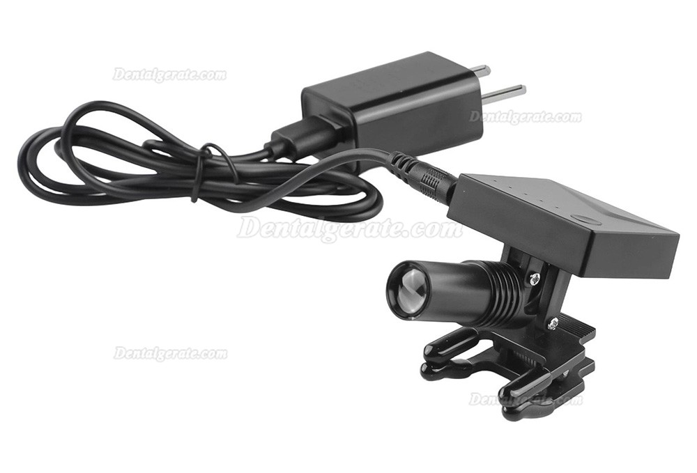 5W Dental lupenbrille licht kabellos TD14 f&uuml;r Zahnarzt Lupenbrille