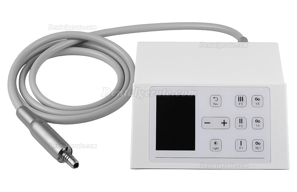 Zahn&auml;rztlicher b&uuml;rstenloser elektrischer Mikromotor mit LED, 2000&ndash;40.000 U/min, 4-Loch-Anschluss