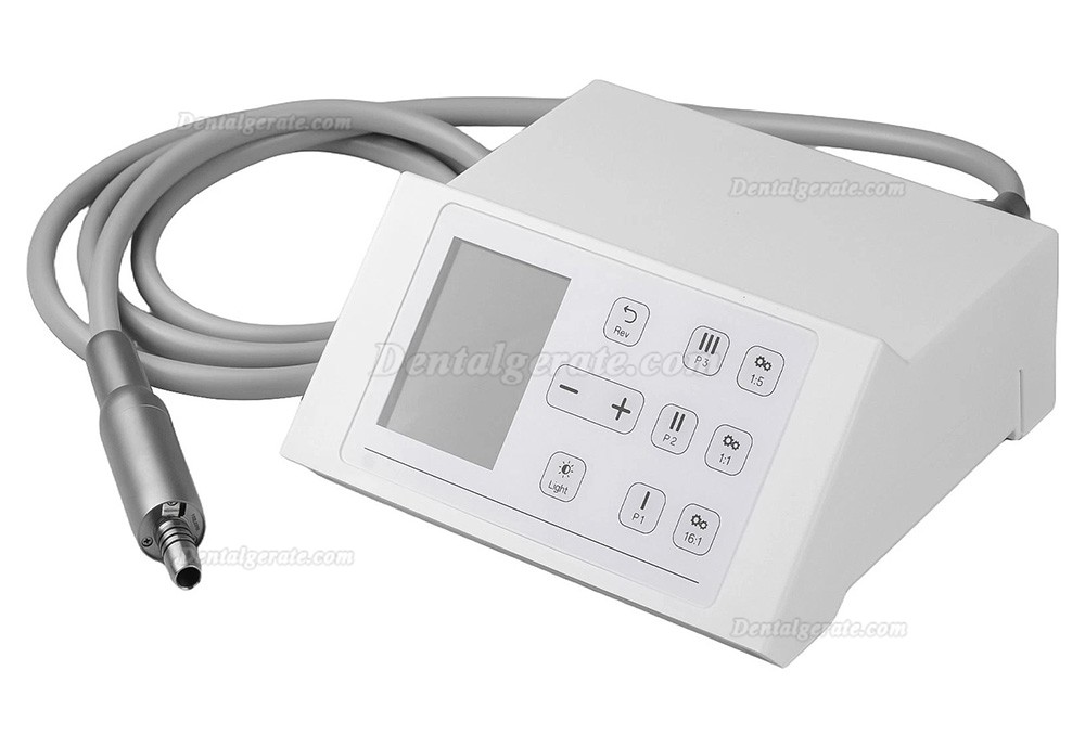 Zahn&auml;rztlicher b&uuml;rstenloser elektrischer Mikromotor mit LED, 2000&ndash;40.000 U/min, 4-Loch-Anschluss