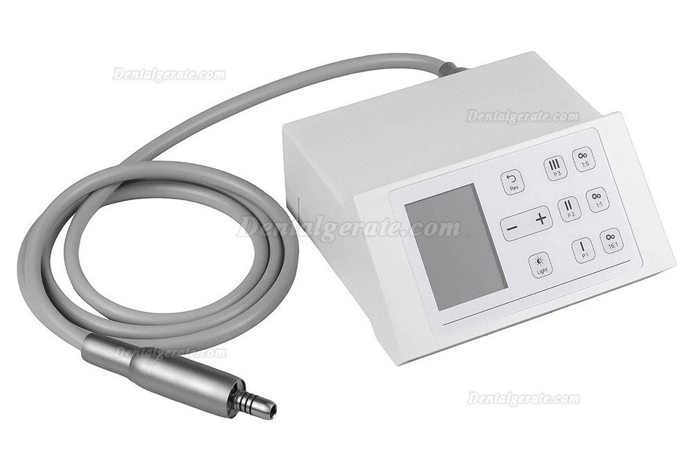 Zahn&auml;rztlicher b&uuml;rstenloser elektrischer Mikromotor mit LED, 2000&ndash;40.000 U/min, 4-Loch-Anschluss