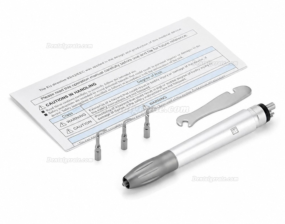 Dental Sonic Airscaler Handst&uuml;ck 2/4-L&ouml;cher mit G1-, G2- und G4-Aufs&auml;tzen