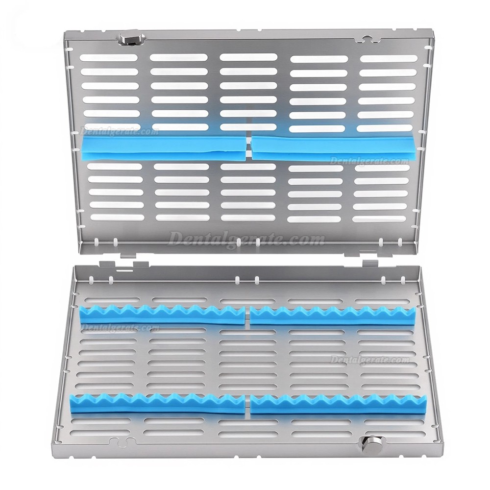 Instrumenten sterilisierkassette 280 x 205 x 32 mm (einzelne kassette f&uuml;r 20 instrumente)