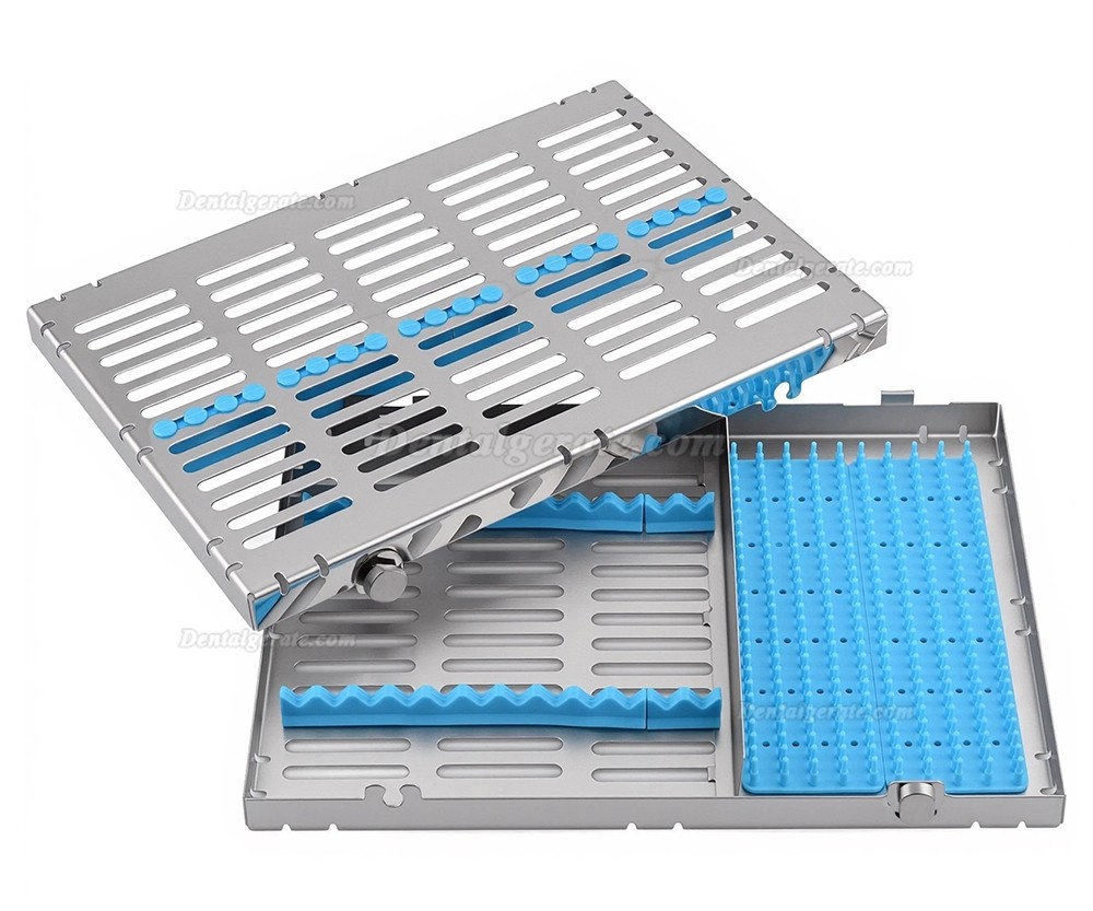 Instrumenten sterilisierkassette Typ A 280 x 205 x 32 mm (einzelne kassette f&uuml;r 20 instrumente)