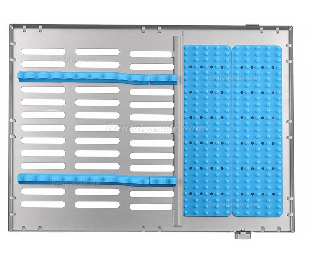 Instrumenten sterilisierkassette Typ A 280 x 205 x 32 mm (einzelne kassette f&uuml;r 20 instrumente)