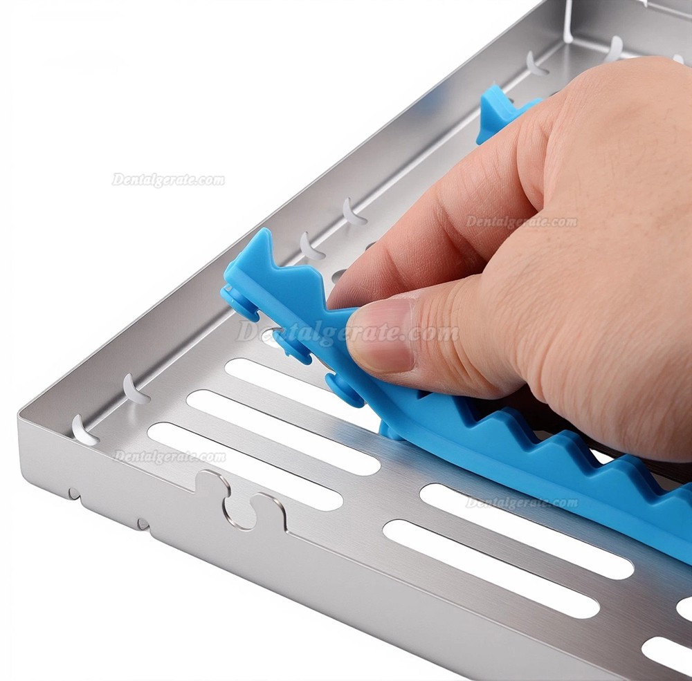 Instrumenten sterilisierkassette Typ A 280 x 205 x 32 mm (einzelne kassette f&uuml;r 20 instrumente)