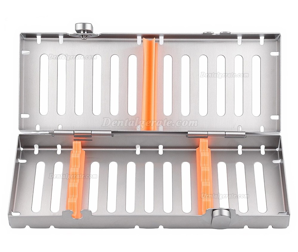 Instrumenten sterilisierkassette 185 x 71 x 31 mm (einzelne kassette f&uuml;r 5 instrumente)