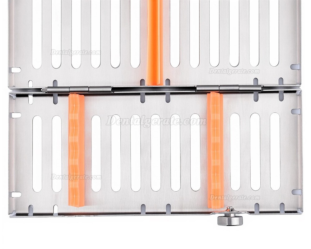 Instrumenten sterilisierkassette 185 x 71 x 31 mm (einzelne kassette f&uuml;r 5 instrumente)