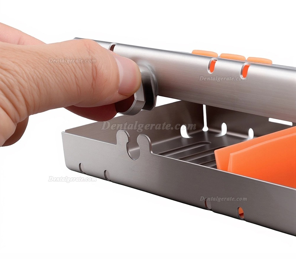 Instrumenten sterilisierkassette 185 x 71 x 31 mm (einzelne kassette f&uuml;r 5 instrumente)