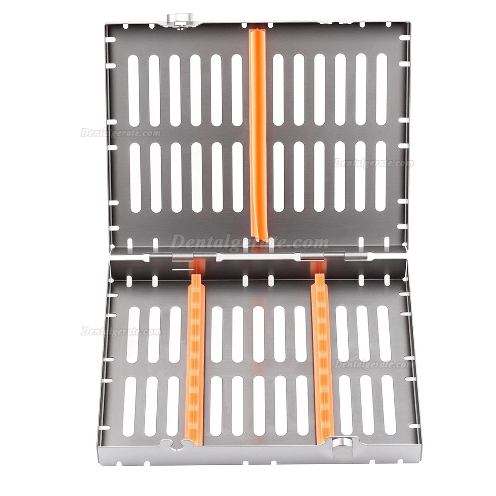 Instrumenten sterilisierkassette 185 x 142 x 40 mm (einzelne kassette f&uuml;r 10 instrumente)