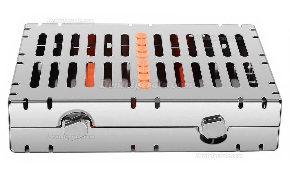 Instrumenten sterilisierkassette 185 x 142 x 40 mm (einzelne kassette f&uuml;r 10 instrumente)