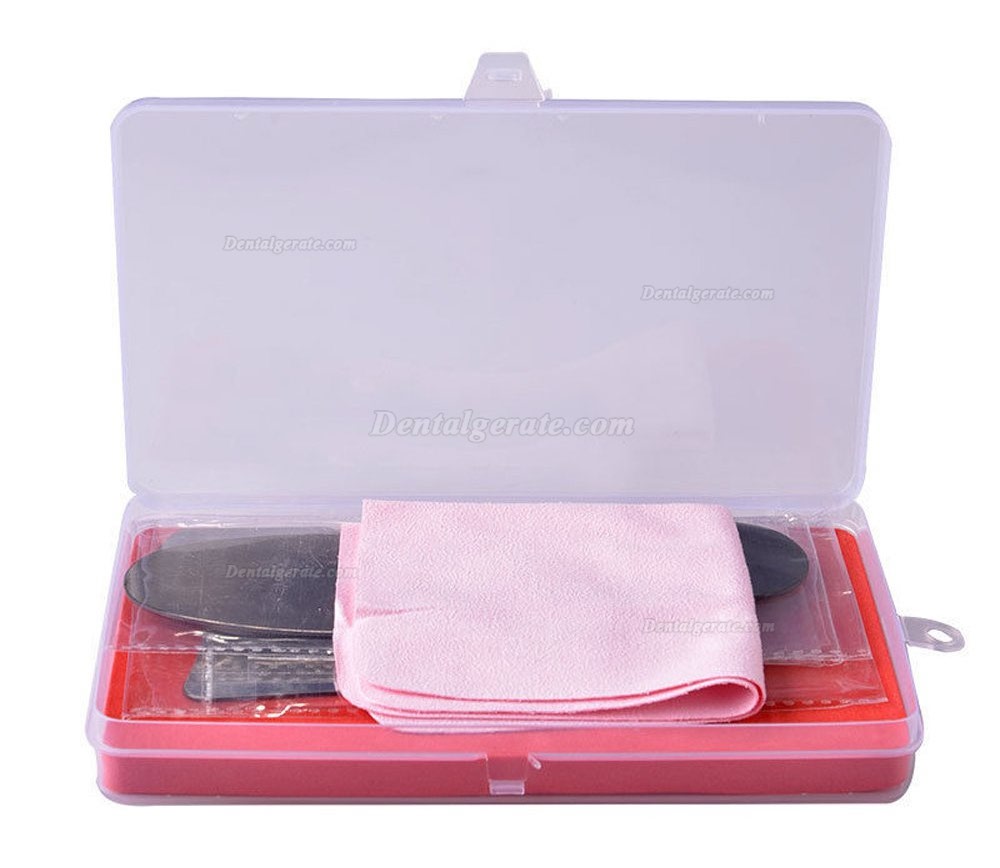 4Pcs Kieferorthop&auml;dische Intraorale Zahnarzt Mundhygiene Edelstahl Fotografie Spiegel