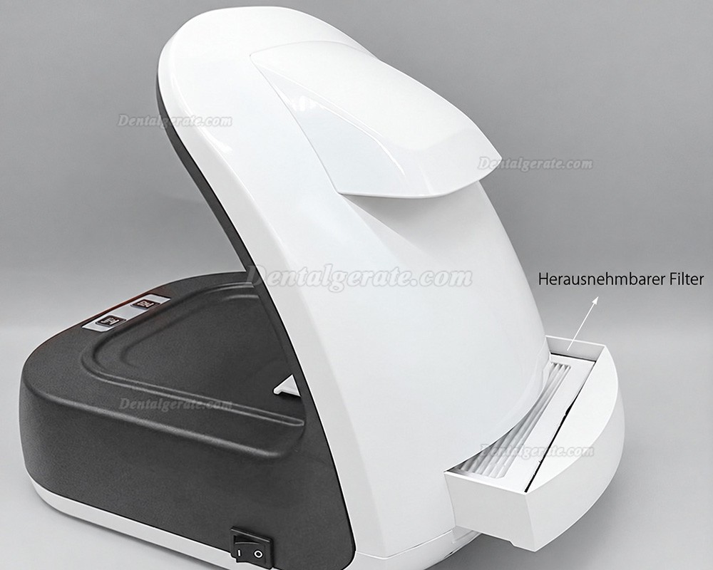 Tragbarer Absaugungen f&uuml;r Ihr Dentallabor Desktop-Akku-Staubsauger 2600mAH 60W mit LED-Leuchten