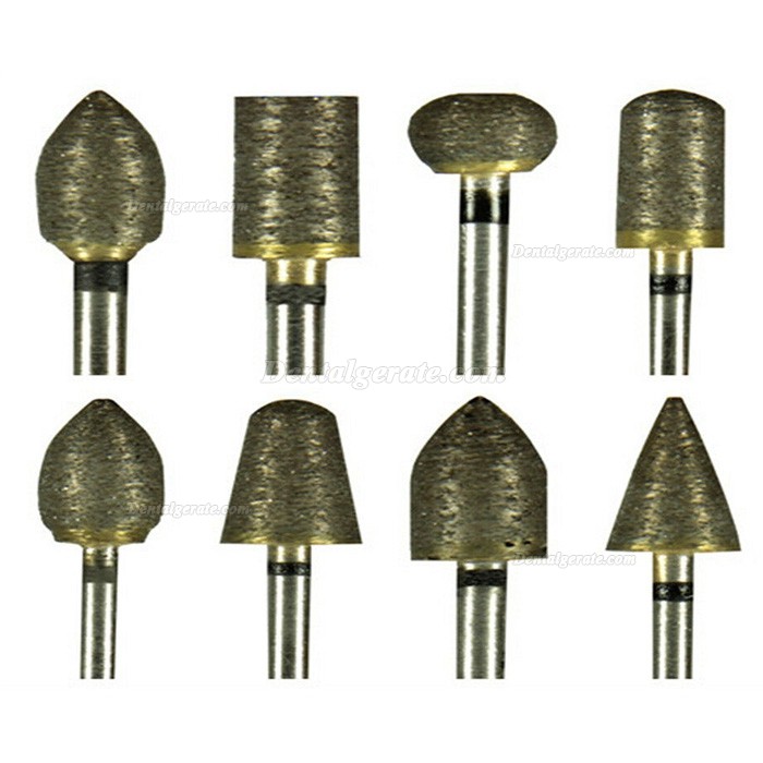 50 Stück gesinterte diamant bohrer werkzeugsätze für das dentallabor 50 Stück gesinterte diamant bohrer werkzeugsätze für das dentallabor