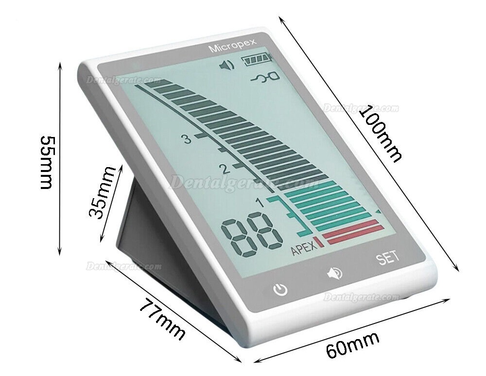 Dentale LCD Bildschirm Apex Locator Electronic Apex Aocator Micropex