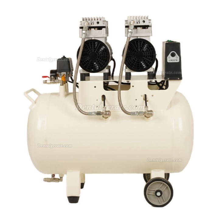 Dynamic AT160-60 dental leiselauf &ouml;lfreien kompressor 50 L luftbeh&auml;lter 1,5 KW/2 PS