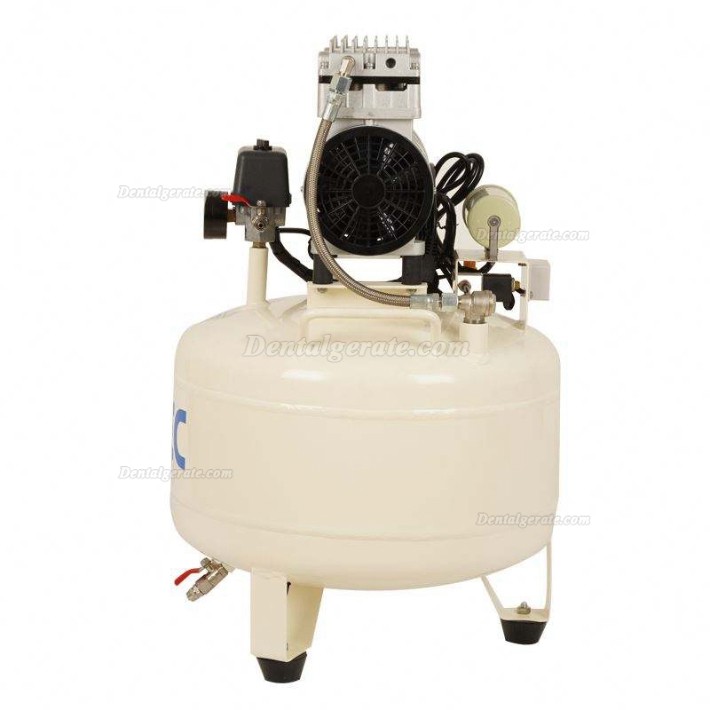 Dynamic AT80-38 dental leiselauf &ouml;lfreien kompressor 30 L luftbeh&auml;lter 0,75 kW/1 PS