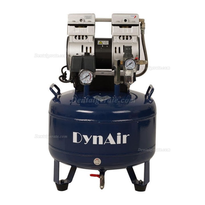 Dynamic DA7001 dental leiselauf &ouml;lfreien kompressor, 30 L luftbeh&auml;lter, 0,75 kW/1 PS