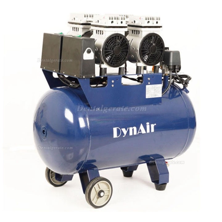 Dynamic DA7002 dental leiselauf &ouml;lfreien kompressor, 50 L luftbeh&auml;lter 1,5 kW/2 PS