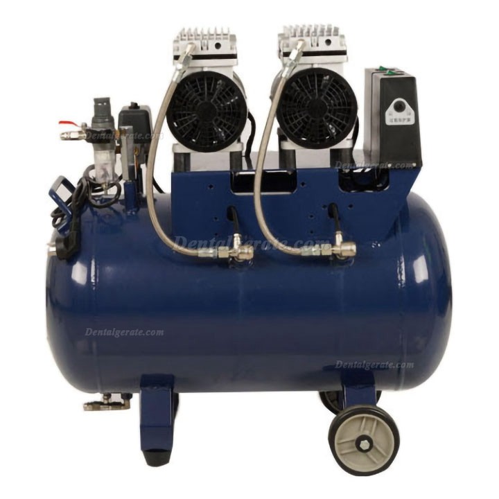 Dynamic DA7002 dental leiselauf &ouml;lfreien kompressor, 50 L luftbeh&auml;lter 1,5 kW/2 PS