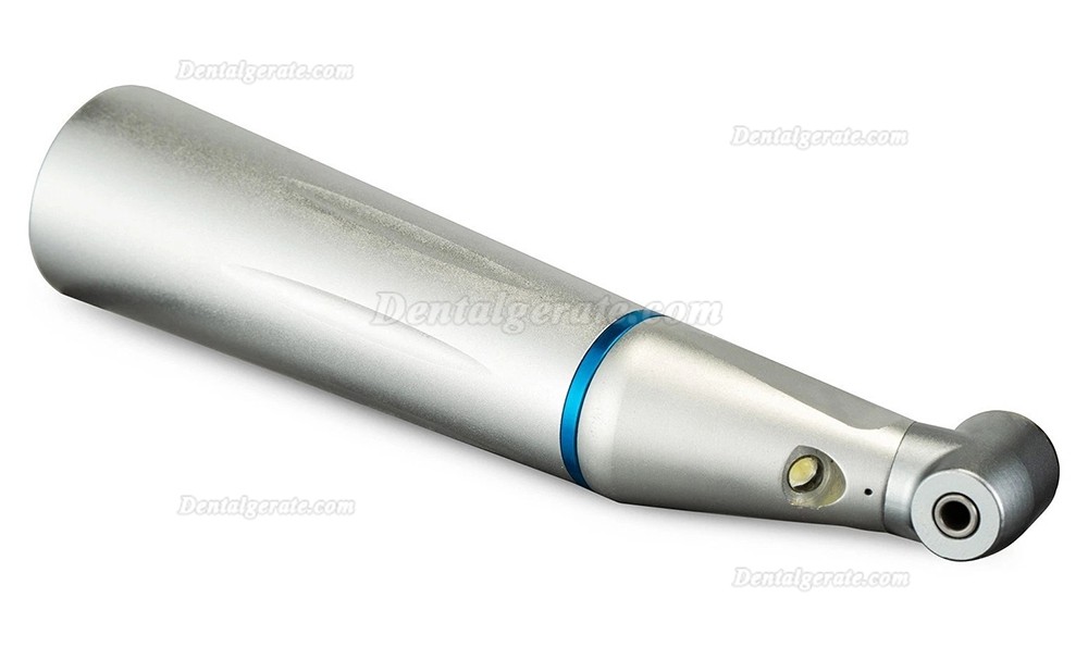Zahnärztliches blau winkelstück (E-Typ) mit internem Spray und integriertem E-Generator Zahnärztliches blau winkelstück (E-Typ) mit internem Spray und integriertem E-Generator