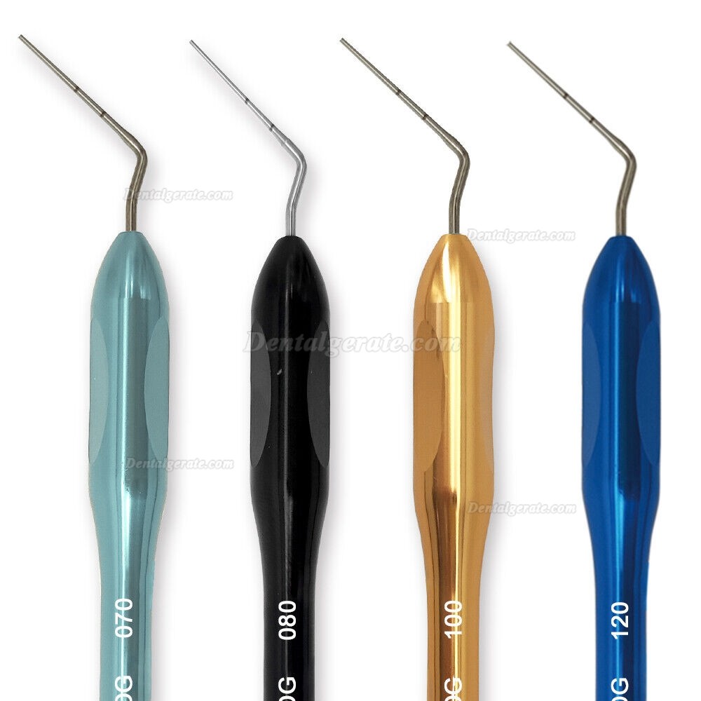 Dental Wurzelkanalstopfer Handplugger Handstopfer NITI Fill Obturation Kit 4 Gr&ouml;&szlig;en