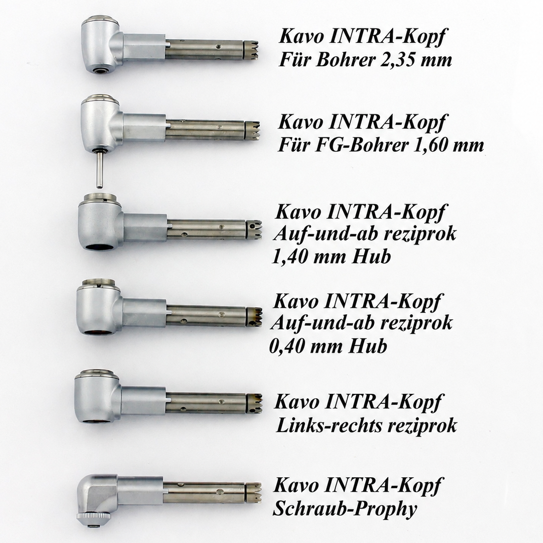 Kano Fit INTRA Winkelst&uuml;ckkopf f&uuml;r die Prophylaxe-Endodontie in der Zahnmedizin
