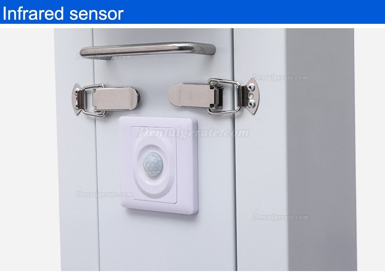 FY&reg; 120W-220W Mobile tragbare UV + Ozon-Desinfektionslampe UV-Sterilisatorwagen mit Infrarotsensor