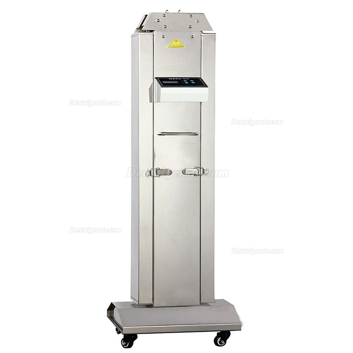 FY 120W-220W Mobile UV + Ozon-Desinfektionslampe Edelstahlwagen
