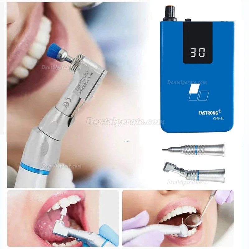 Fastrong C100-BL Tragbarer b&uuml;rstenloser Mikromotor f&uuml;r Dentallabors