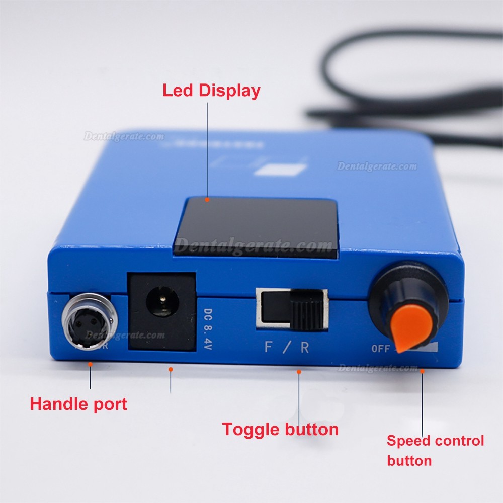 Fastrong C100-BL Tragbarer b&uuml;rstenloser Mikromotor f&uuml;r Dentallabors